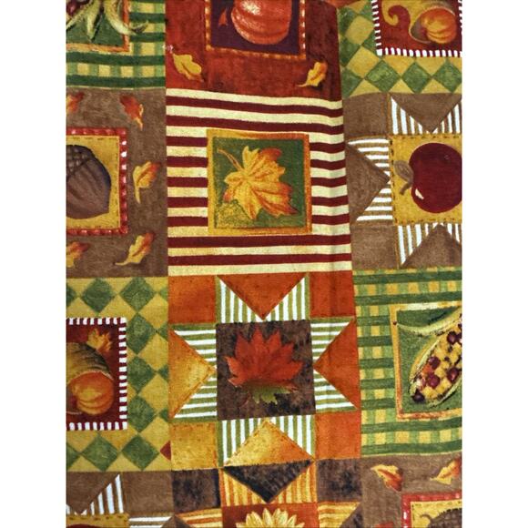 OOP Gorgeous Fall Fabric Vicky Howard David Textiles Sawtooth Star 2 Yards - Picture 5 of 6